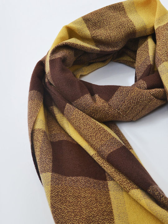 Women's Wool Scarf Yellow