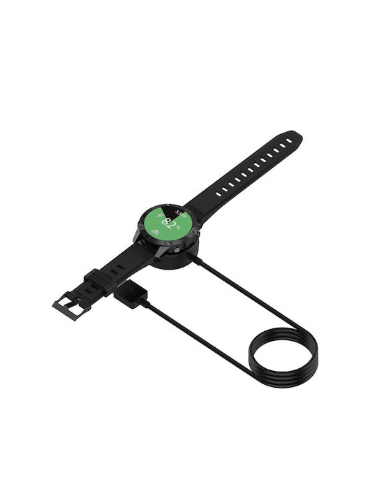 USB Charger Cable for Garmin Fenix 7 7s 7x 5 5s 5x 6 6s 6x Black