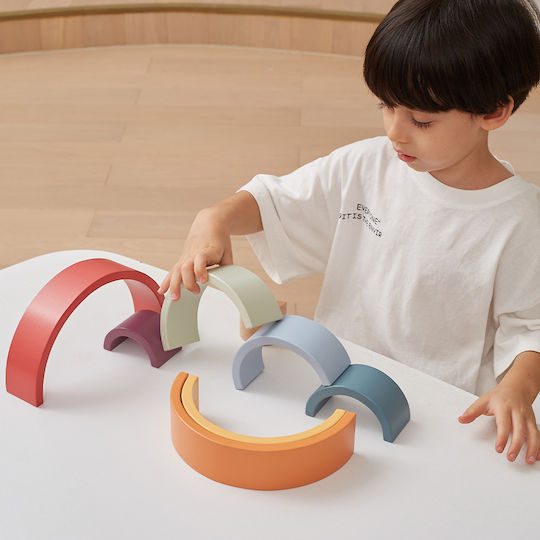 Viga Toys Παιχνίδι Στοίβαξης από Ξύλο