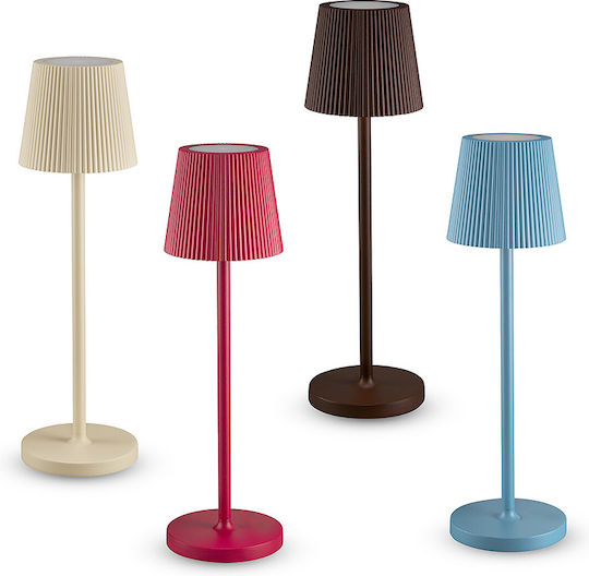 Bot Lighting Настолна лампа с Бежов Абажур и Основа