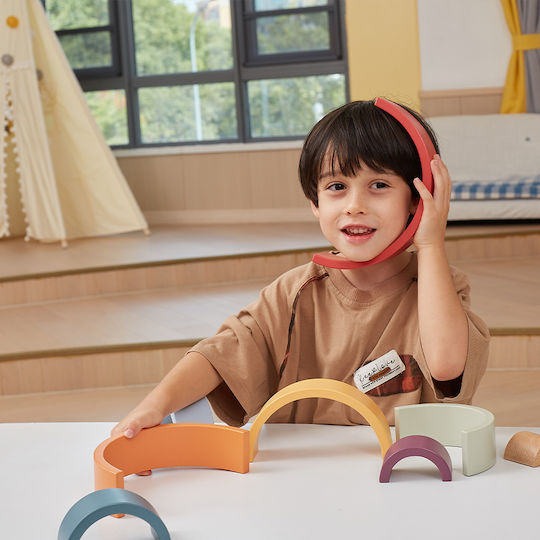 Viga Toys Παιχνίδι Στοίβαξης από Ξύλο