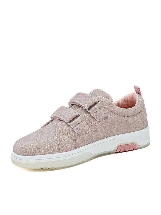 Kids Sneakers with Scratch Pink