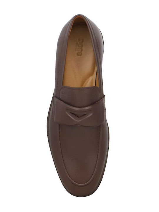Men's Leather Loafers Brown