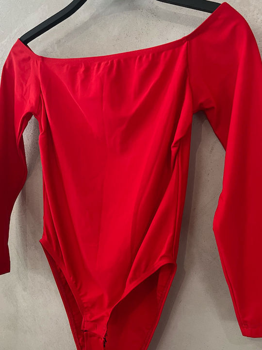 Bodysuit pentru femei Red