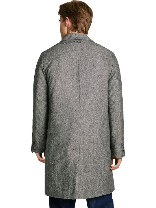 Tolson Ανδρικό Παλτό Dk Grey Marl