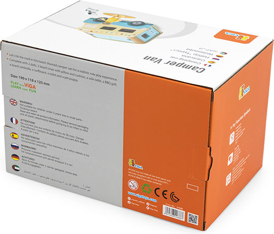 Viga Toys Τροχόσπιτο Κάμπινγκ