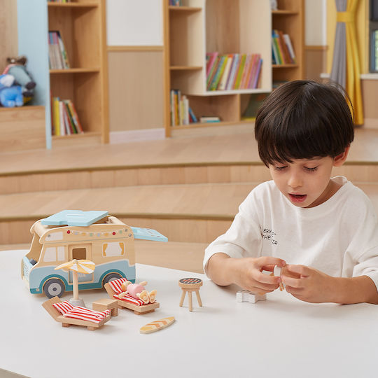 Viga Toys Τροχόσπιτο Κάμπινγκ
