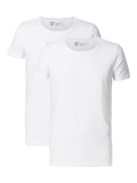 Men's Undershirts White 2Pack