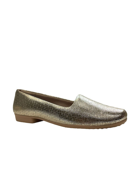 Piccadilly Damen Ballerinas in Gold Farbe