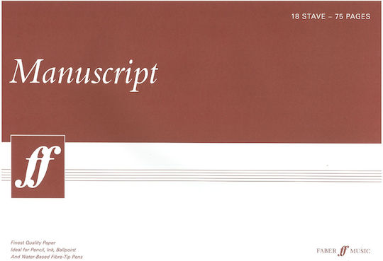 Faber Music Heft Musik Weiß 1Stück