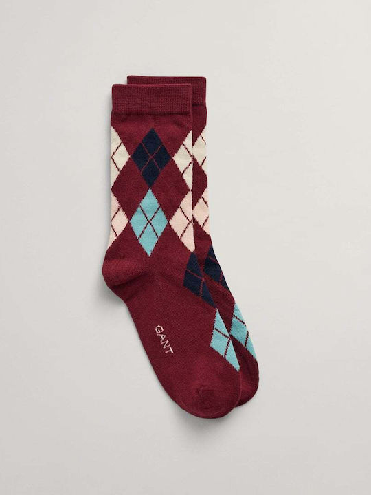 Gant Argyle Дамски Чорапи Бордо 1Пакет