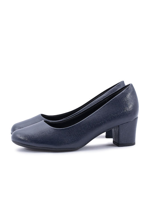 Piccadilly Blue Medium Heels