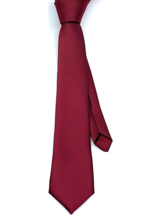Legend Accessories Synthetic Men's Tie Set Monochrome Burgundy