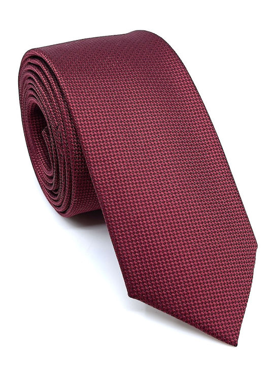 Legend Accessories Synthetic Men's Tie Set Monochrome Burgundy