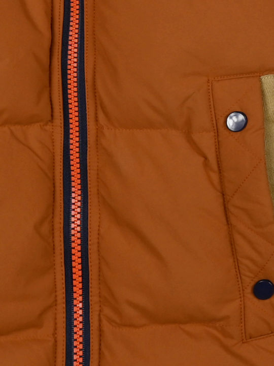 Kinder Freizeitjacke mit Kapuze Chocolate