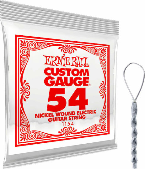 Ernie Ball Single Nickel Wound String 54 Inches for Mandola Loop End