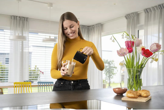 Кана за разпенване на мляко Xavax Barista 350 мл от неръждаема стомана матово черно