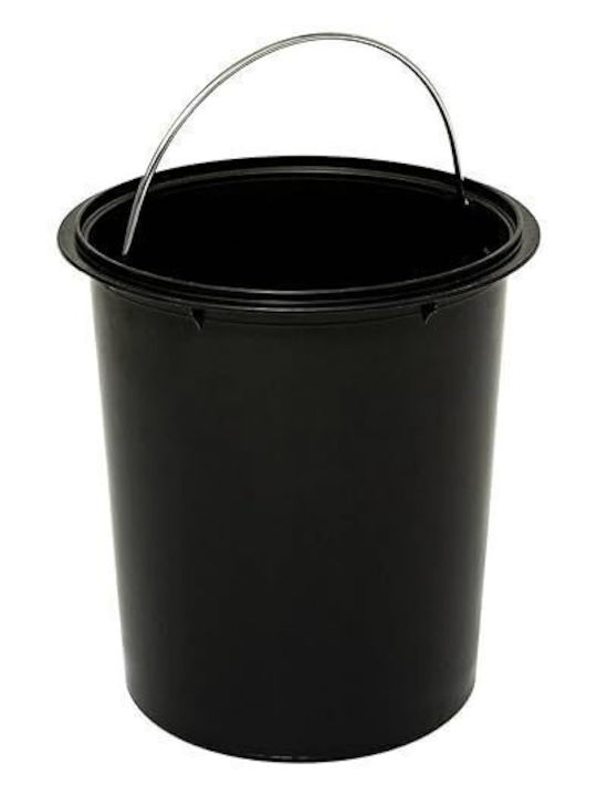 Atmosphera Plastic Bathroom Basket Soft Close 5lt Beige