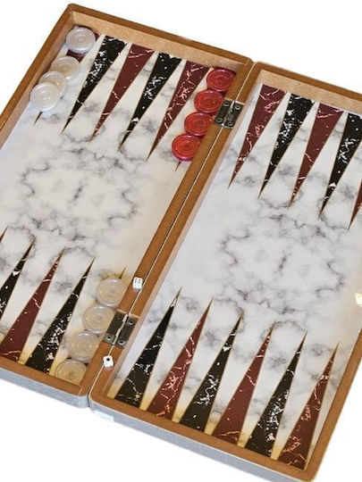 La Belle Maison Checkers & Dice Set for Backgammon Handmade 2cm