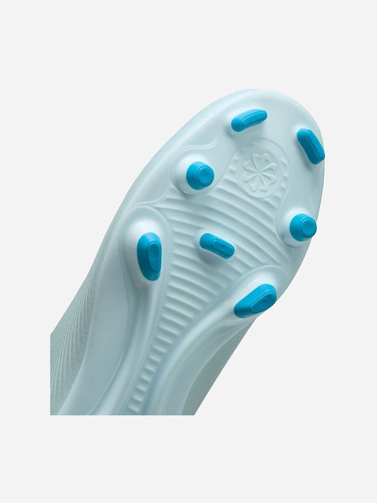 Mercurial Superfly 10 Club FG/MG Kids Soccer Cleats & Shoes Molded Glacier Blue Blue Orbit