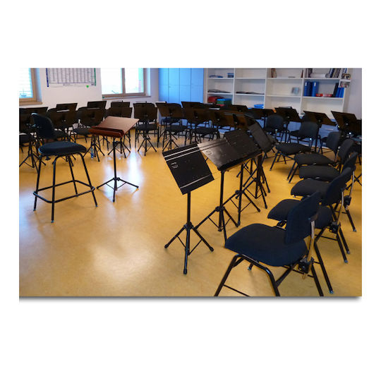 Guil AT12 Stand Orchestra Height 105-168cm Black AT-12
