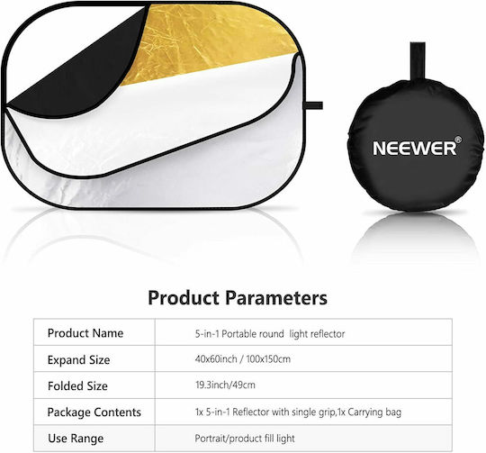 Neewer 10071556 Photography Reflector 12.7cm