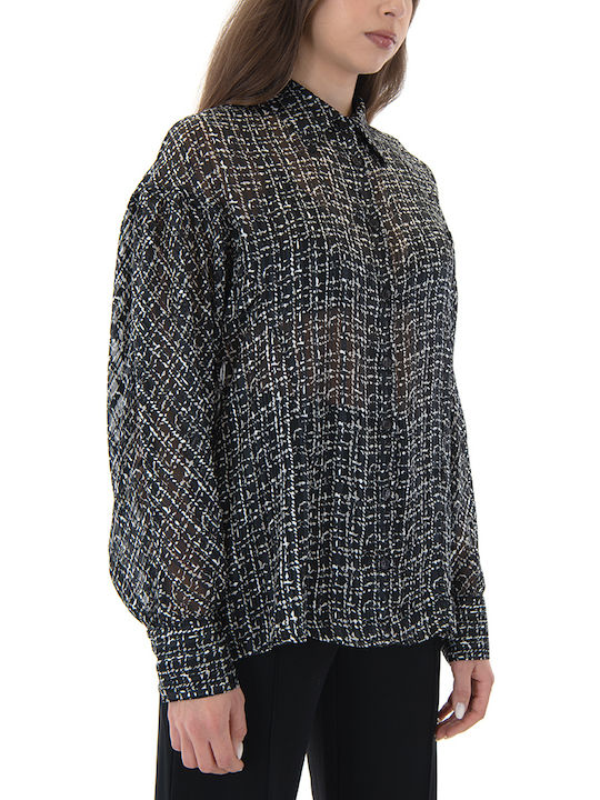 Women's Long Sleeve Shirt Black
