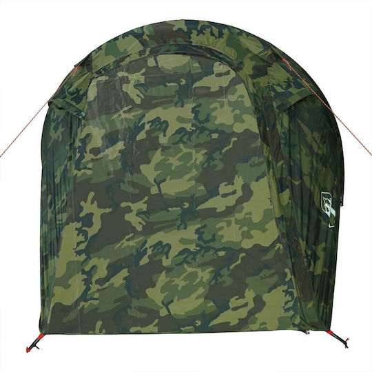 vidaXL Camping Tent Tunnel Green for 3 People 280x194x115cm Variation