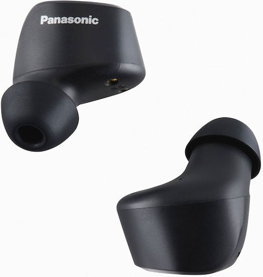 Panasonic RZ-B120W In-ear Bluetooth Handsfree Ακουστικά με Αντοχή στον Ιδρώτα και Θήκη Φόρτισης Μαύρα