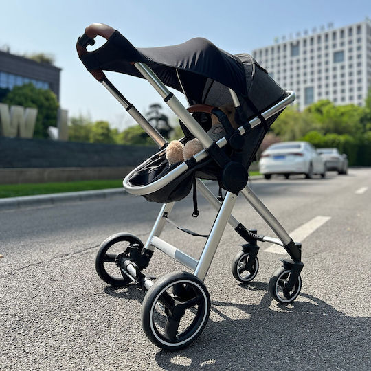 Bebe Stars Sunshade Stroller Black