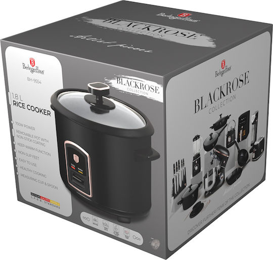 Berlinger Haus Rice Cooker 700W with Capacity 1.8lt
