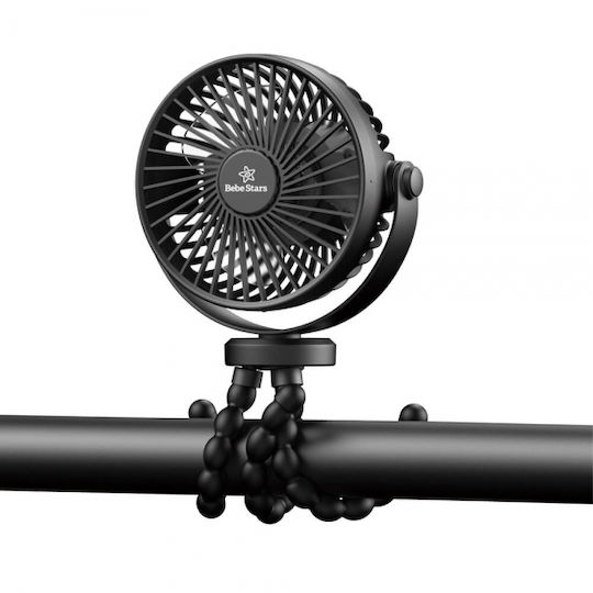 Bebe Stars Fan USB Schwarz 20-160