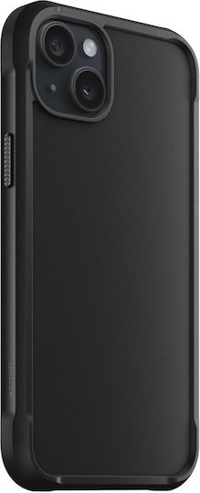 Nomad Back Cover Silicon Negru (iPhone 15 Plus / 16 Plus)