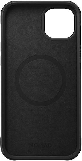 Nomad Back Cover Silicon Negru (iPhone 15 Plus / 16 Plus)