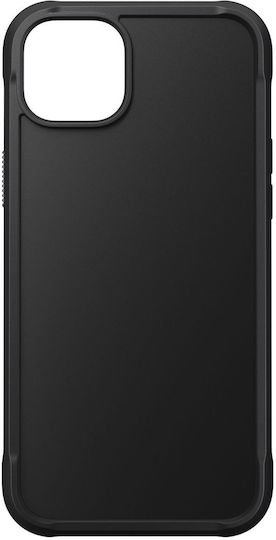 Nomad Back Cover Silicon Negru (iPhone 15 Plus / 16 Plus)