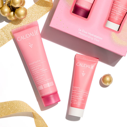 Caudalie Vinohydra Skin Care Set for Moisturizing 2pcs