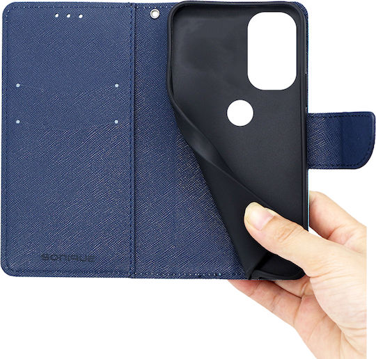 Sonique Trend Wallet Synthetic Leather Light Blue (Moto G31)