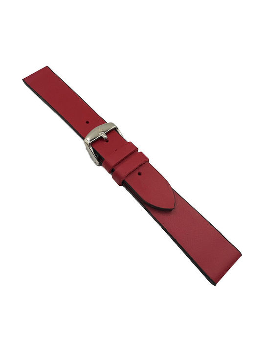 ByLeather Δερμάτινο Λουράκι Κόκκινο 24mm