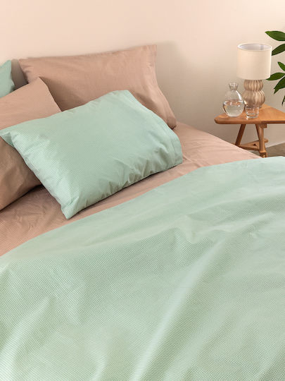 Palamaiki Totem Collection Baby Sheet Crib Cotton Fitted Mint Green 70x140cm