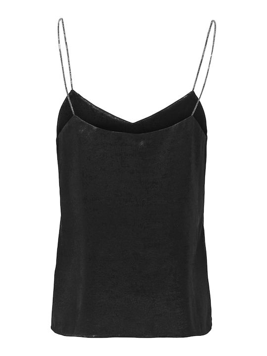 Γυναικεία Μπλούζα με Τιράντες Black