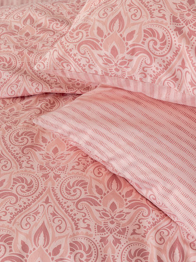 Palamaiki Duvet Cover Set Cotton Queen with 2 Pillowcases 240x250 Flannel Beauty Fb0233 Beauty