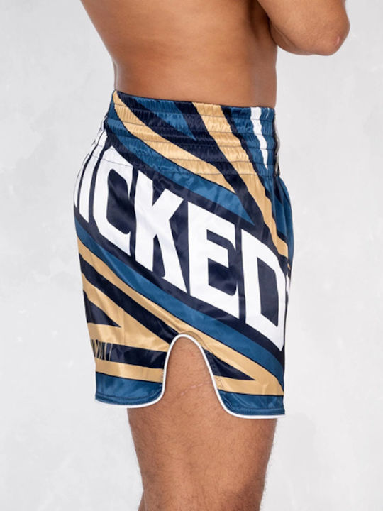 Wicked1 Shorts Kick/Thai-Boxen Blau