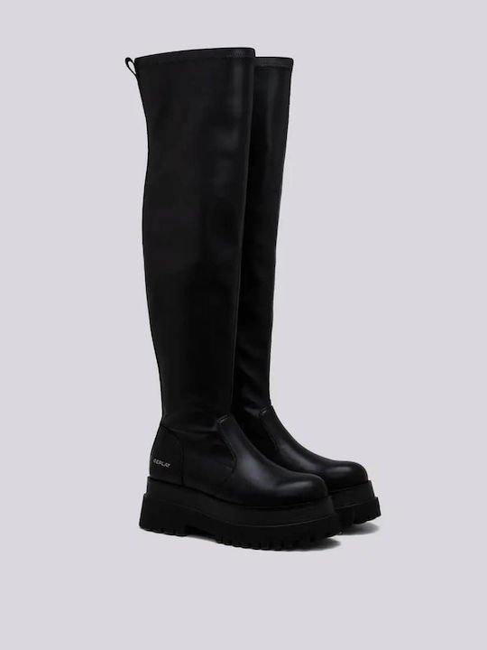 Replay Women's Boots Black