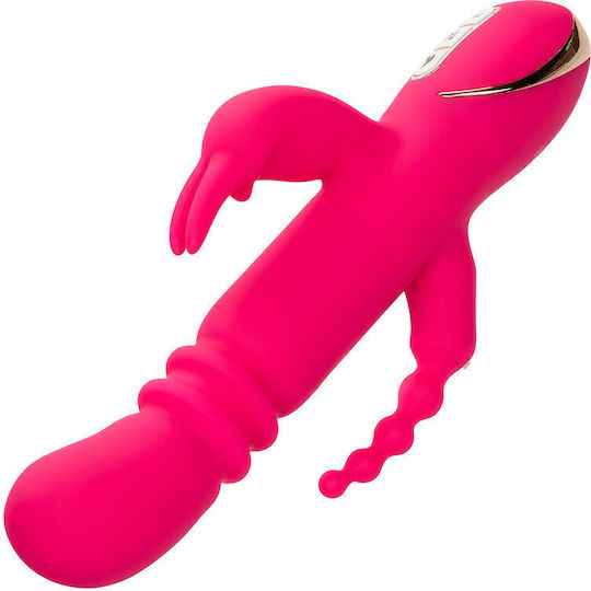 Calexotics Jack Δονητής Rabbit με Remote Control Ροζ