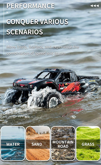 JJRC Τηλεκατευθυνόμενο Αυτοκίνητο 4WD Μαύρο