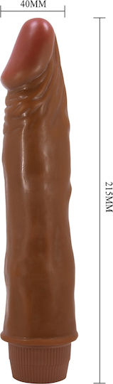 Baile Realistic Vibrator Brown