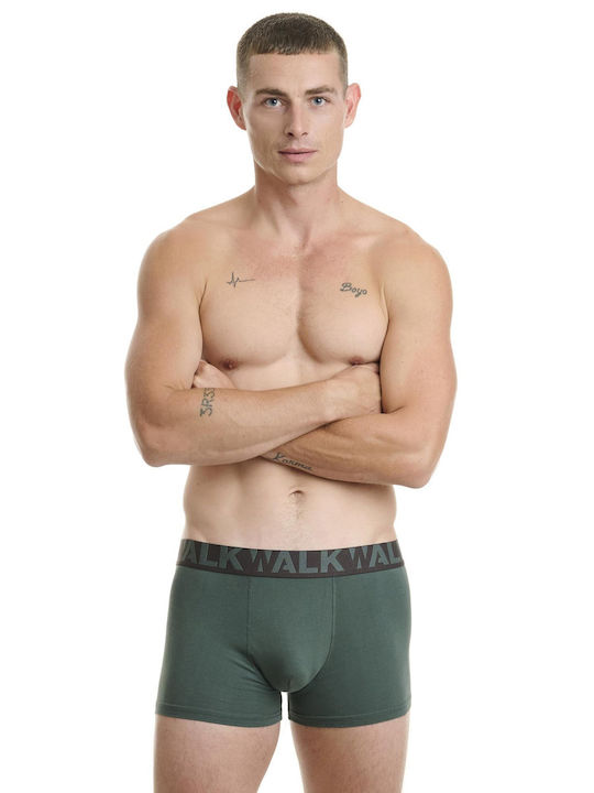 Men's Boxers Brown-olive 2Pack