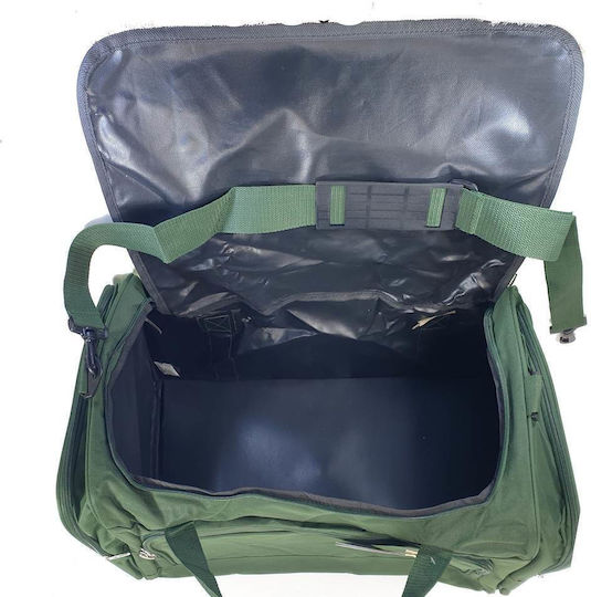 RCM Geantă de voiaj 71lt Verde Textil L70xW32xH32cm