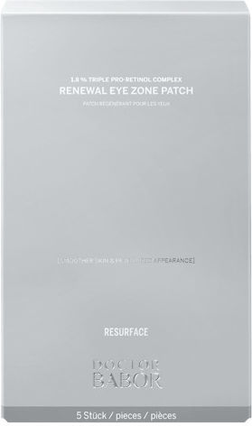 Dr Babor Resurface Renewal Eye Zone Patch Eye Mask 5pcs