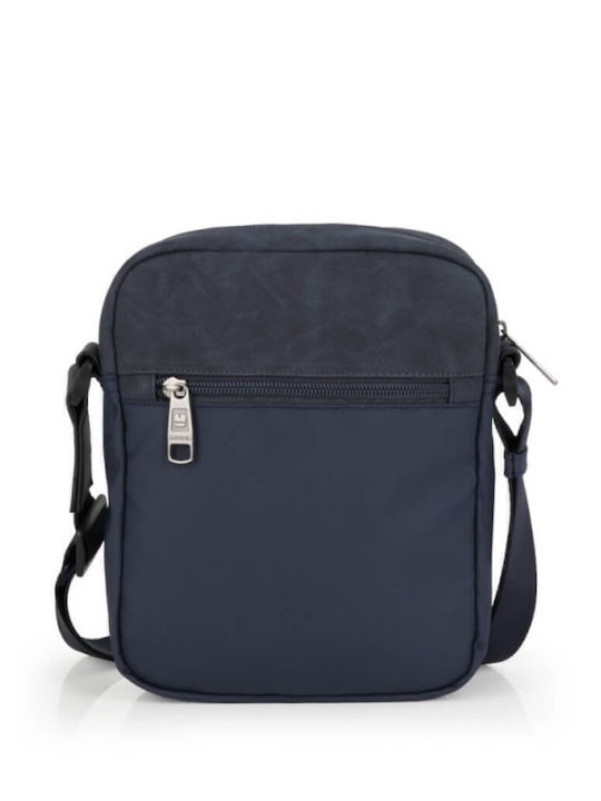 Clark Men's Shoulder / Crossbody Bag Blue